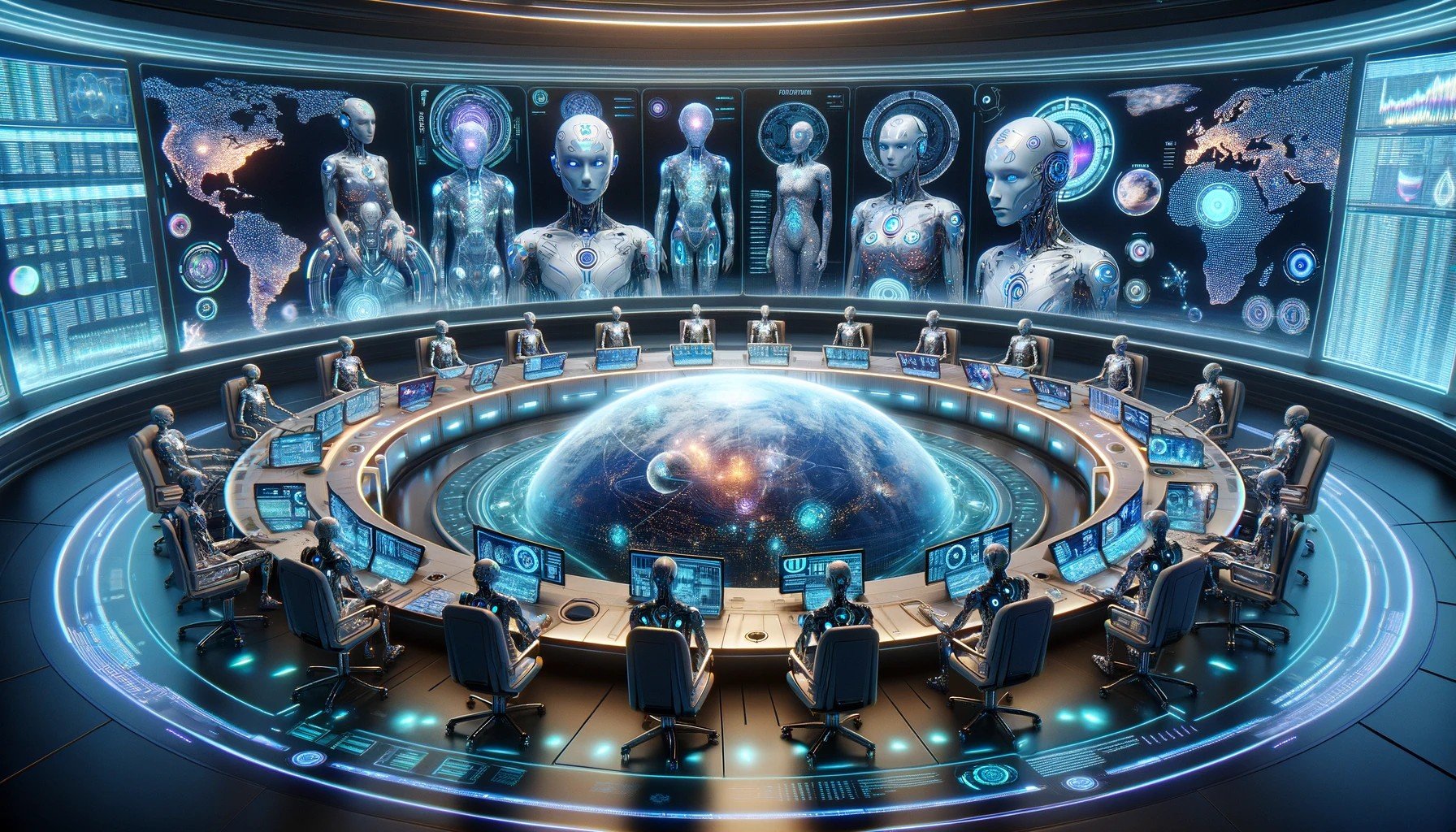 Take a seat in the Council chamber.